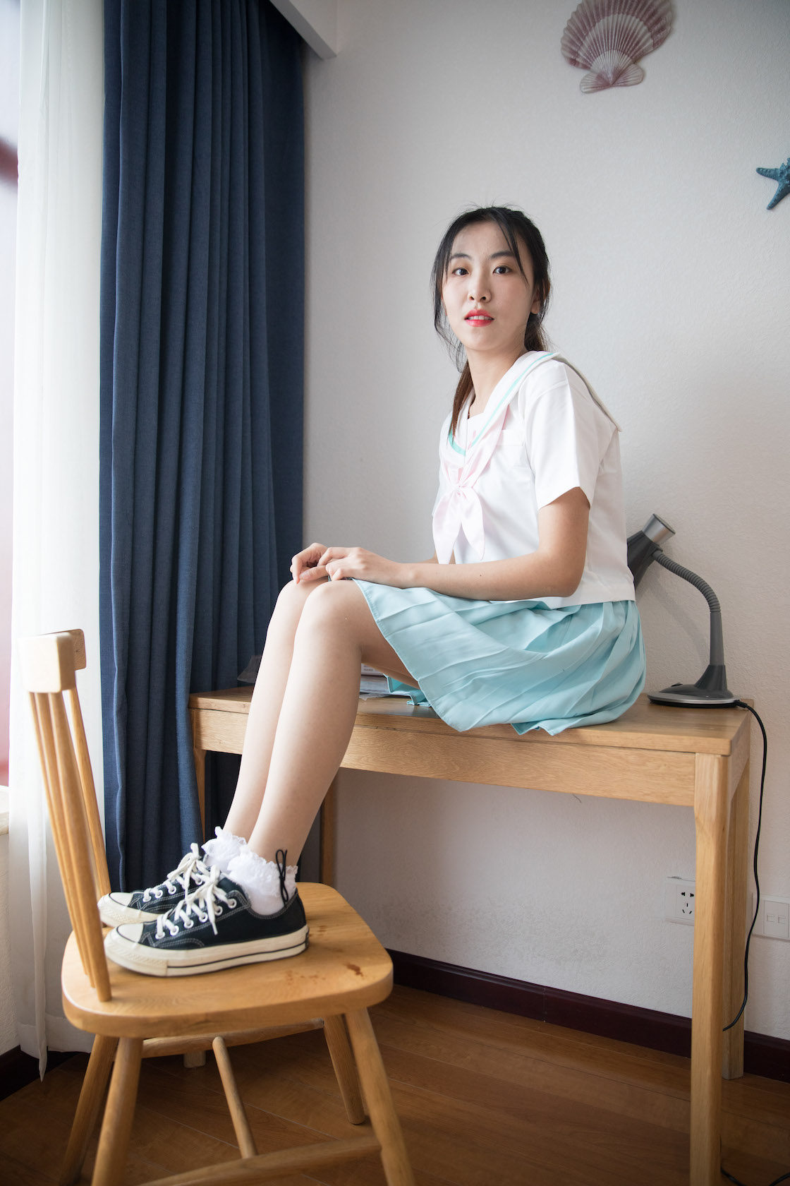 312期：elise-JK制服、匡威帆布鞋、棉袜、肉丝eP.jpg