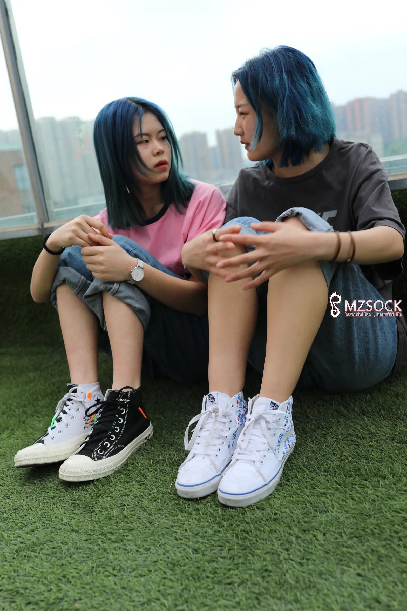 [MZSOCK]爱美足 NO.010 – 小珵&园子XvmI