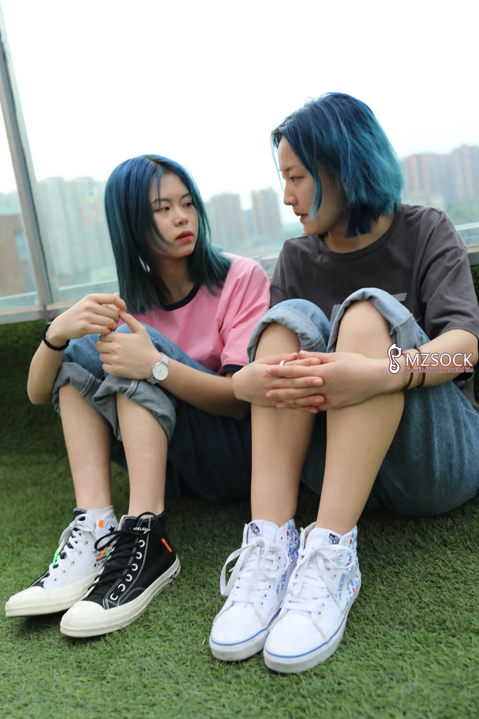 [MZSOCK]爱美足 NO.010 – 小珵&园子XvmI