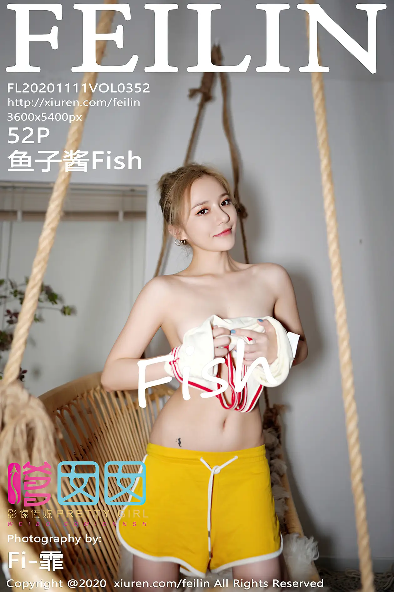 [嗲囡囡] 2020.11.11 VOL.352 – 鱼子酱Fish [53P]jwWn