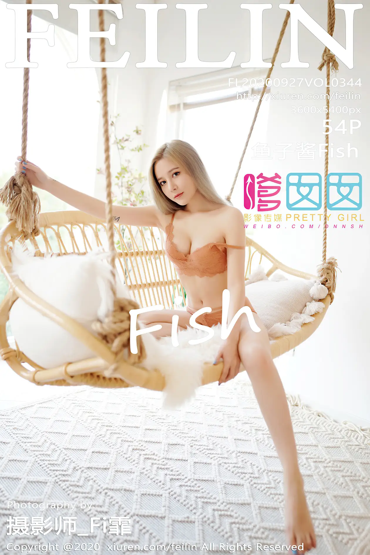 [嗲囡囡] 2020.09.27 VOL.344 – 鱼子酱Fish [55P]ecij