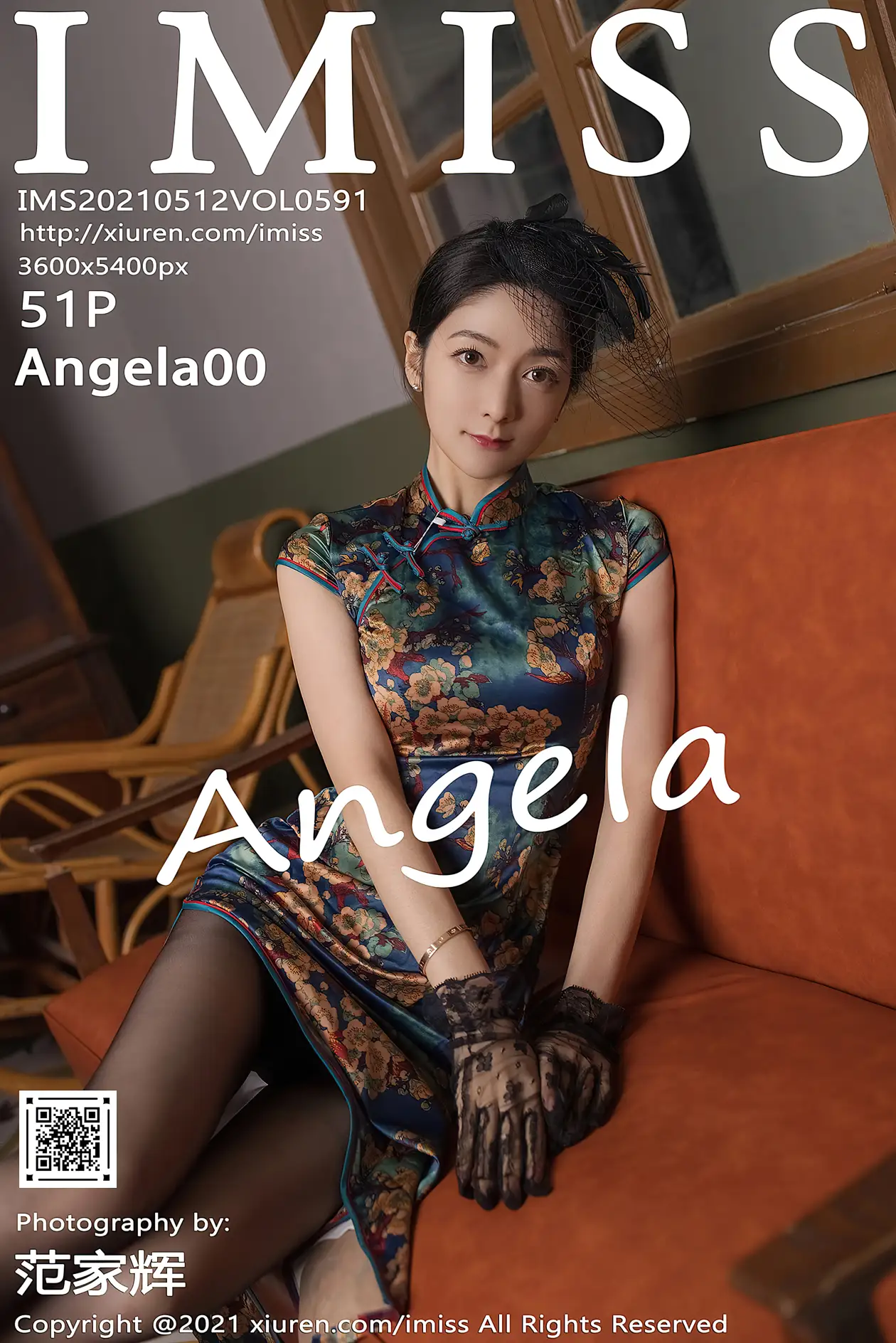 [爱蜜社] 2021.05.12 VOL.591 –Angela00 [52P]3dGj