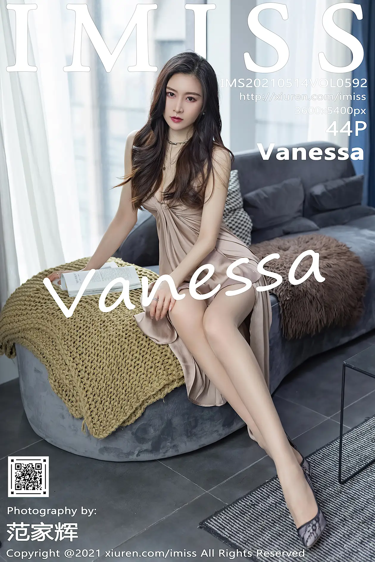 [爱蜜社] 2021.05.14 VOL.592 –Vanessa [45P]qkD5